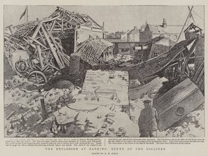 Eksplosjonen ved Barking, Scene of the Disaster